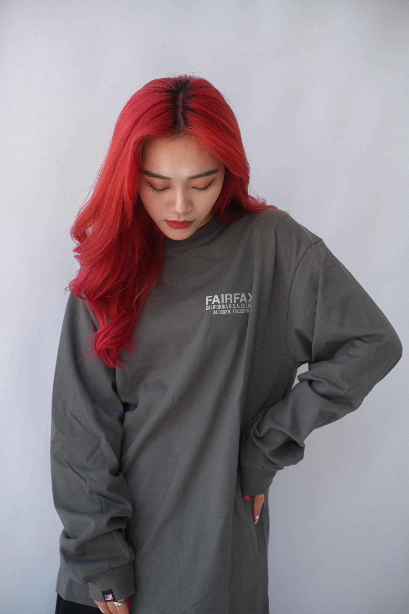 (現貨) FAIRFAX LONG SLEEVE TEE