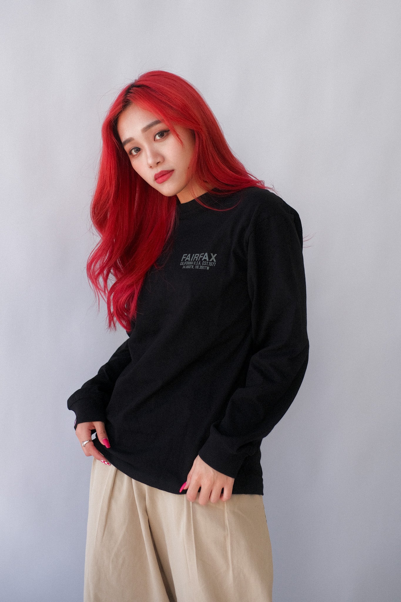 (現貨) FAIRFAX LONG SLEEVE TEE