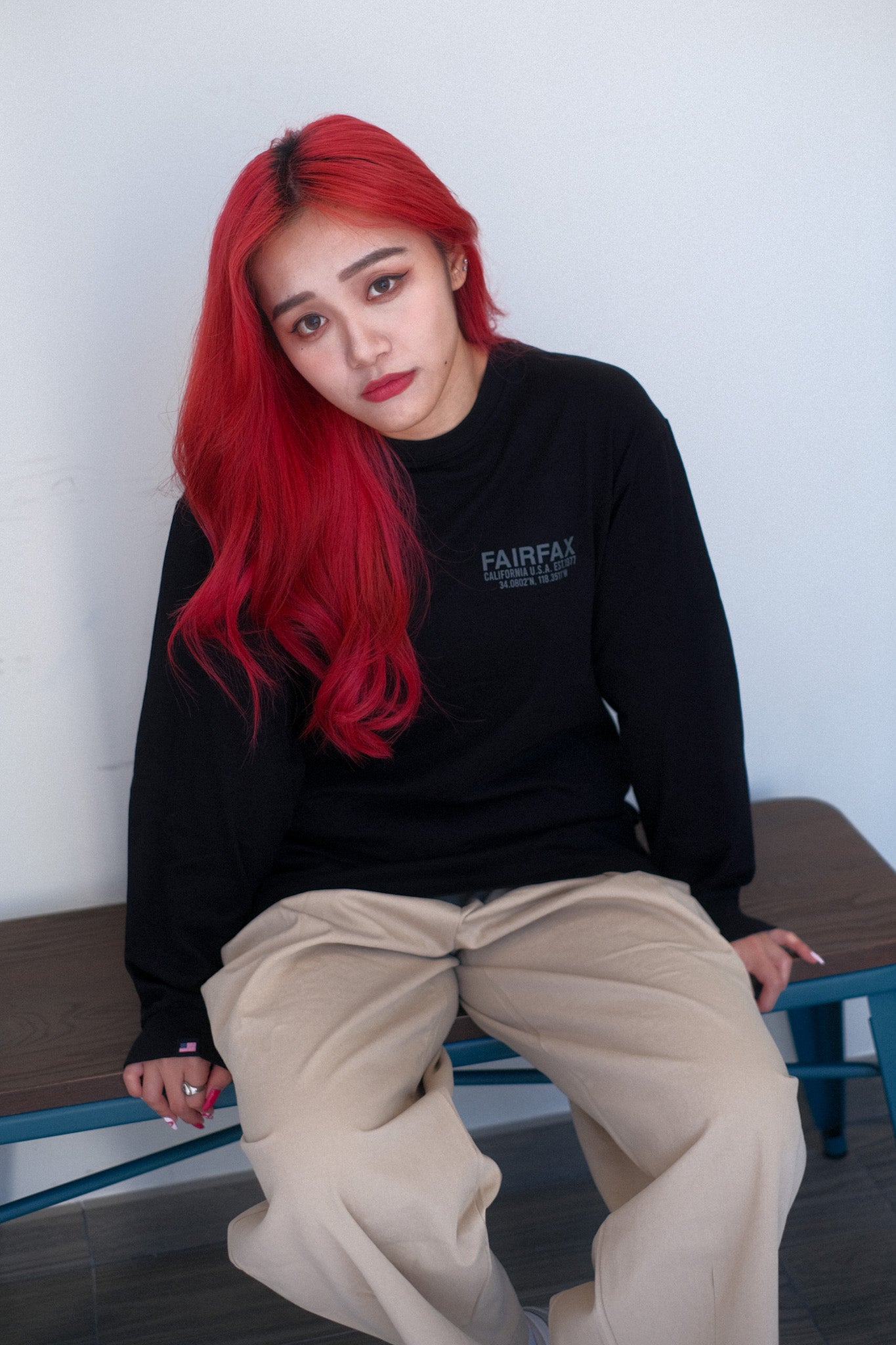 (現貨) FAIRFAX LONG SLEEVE TEE