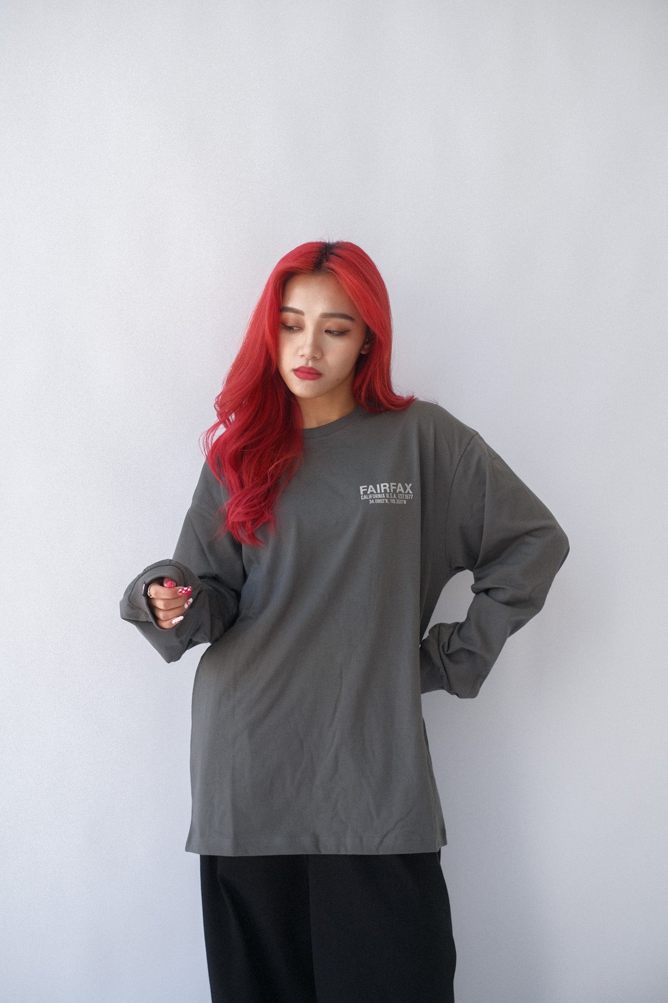 (現貨) FAIRFAX LONG SLEEVE TEE