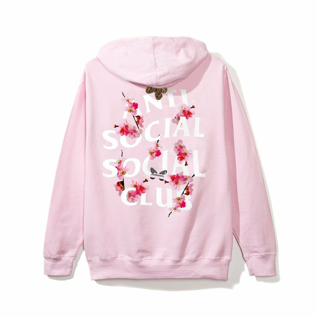 (現貨) ANTI SOCIAL SOCIAL CLUB KKOCH PINK HOODY HOODIE