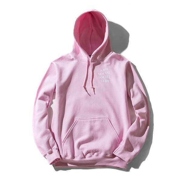 (現貨) ANTI SOCIAL SOCIAL CLUB KKOCH PINK HOODY HOODIE