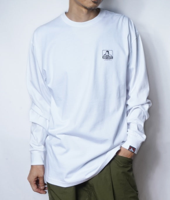 (現貨) BEN DAVIS LONG SLEEVE PRINT TEE