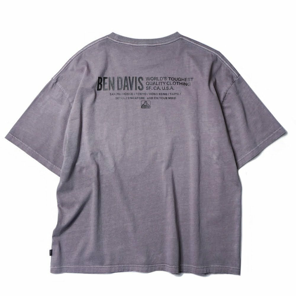 (現貨) BEN DAVIS JP PIGMENT DYE PRINT TEE