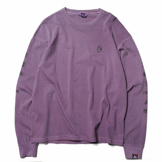 (現貨) BEN DAVIS JP PIGMENT DYE LONG SLEEVE PRINT TEE