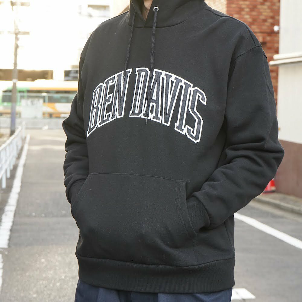 (現貨) BEN DAVIS JP COLLEGE SWEAT HOODIE