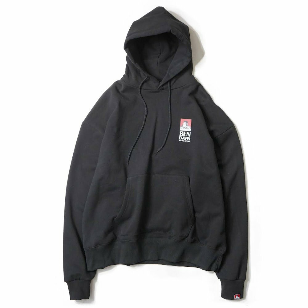 (現貨) BEN DAVIS JP PRINT SWEAT HOODIE