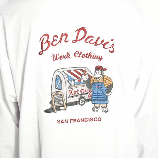 (現貨) BEN DAVIS JP PRINT TEE 刺繡款