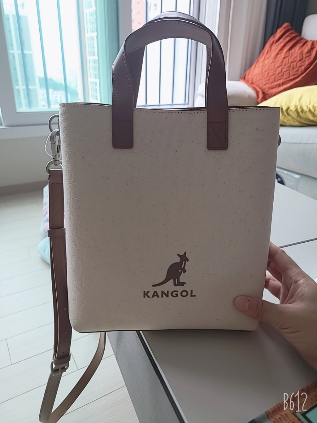 (現貨) 韓國 KANGOL 2 WAY CROSS BAG