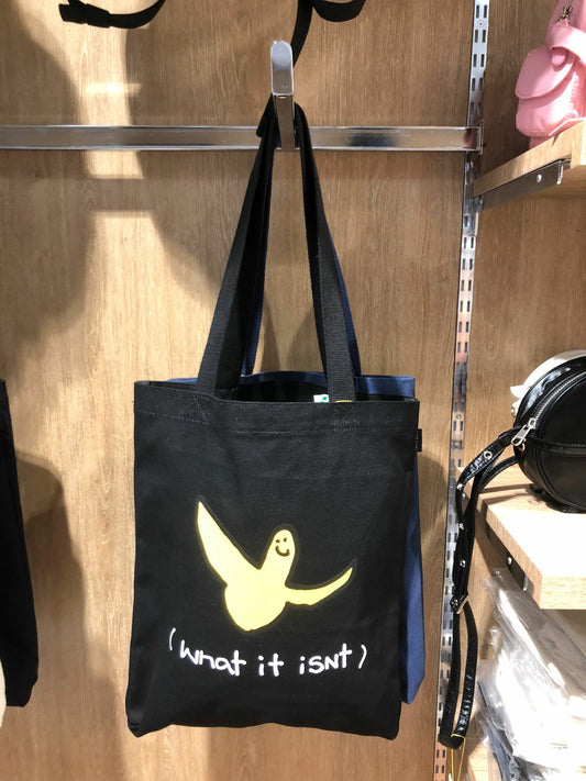 (現貨) 韓國 WHAT IT ISNT ANGEL CANVAS ECO BAG