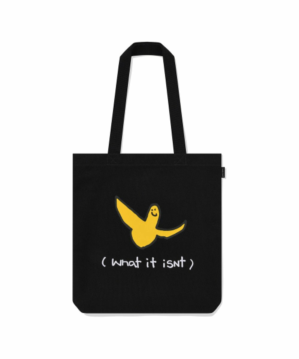 (現貨) 韓國 WHAT IT ISNT ANGEL CANVAS ECO BAG