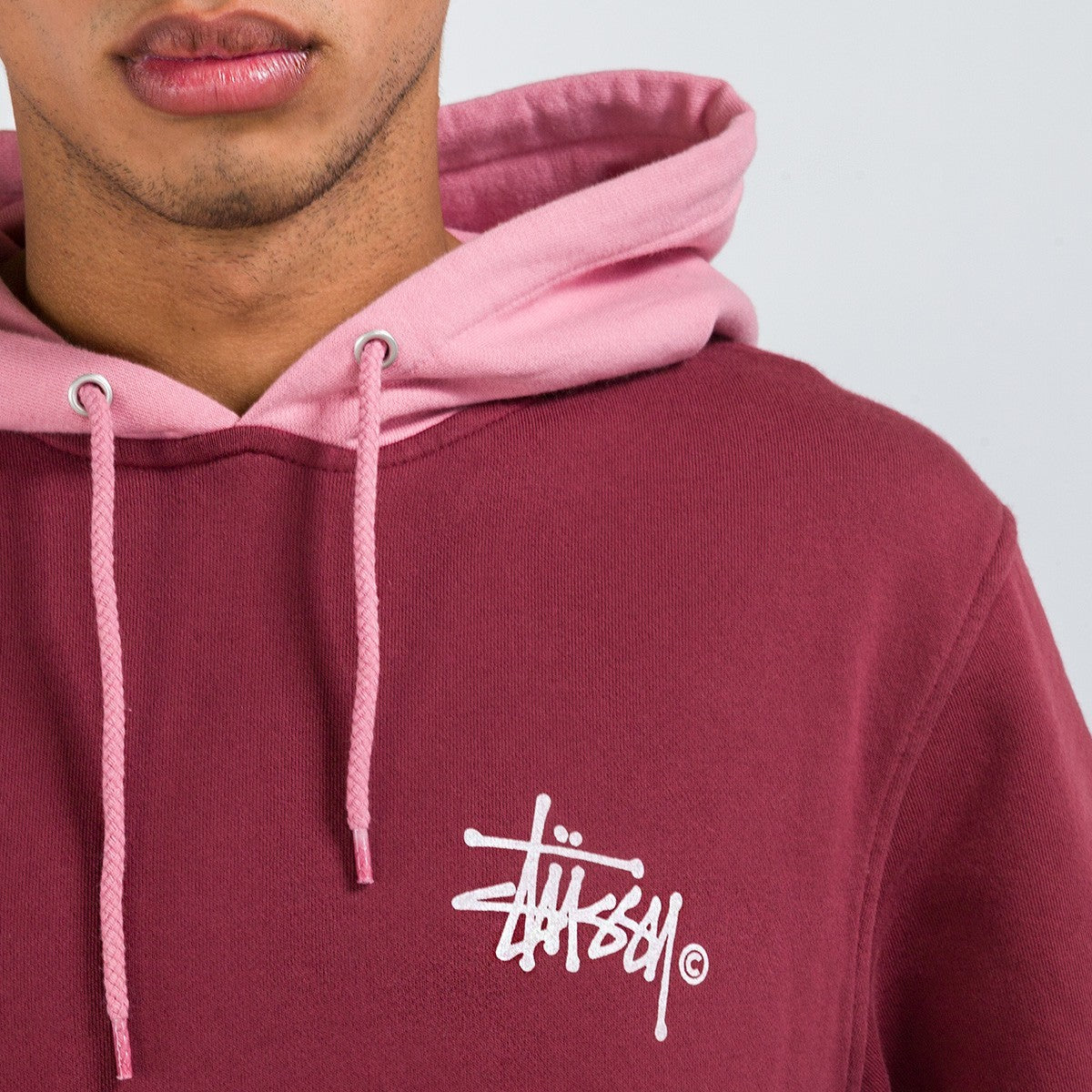 (現貨) STUSSY TWO TONE HOODIE