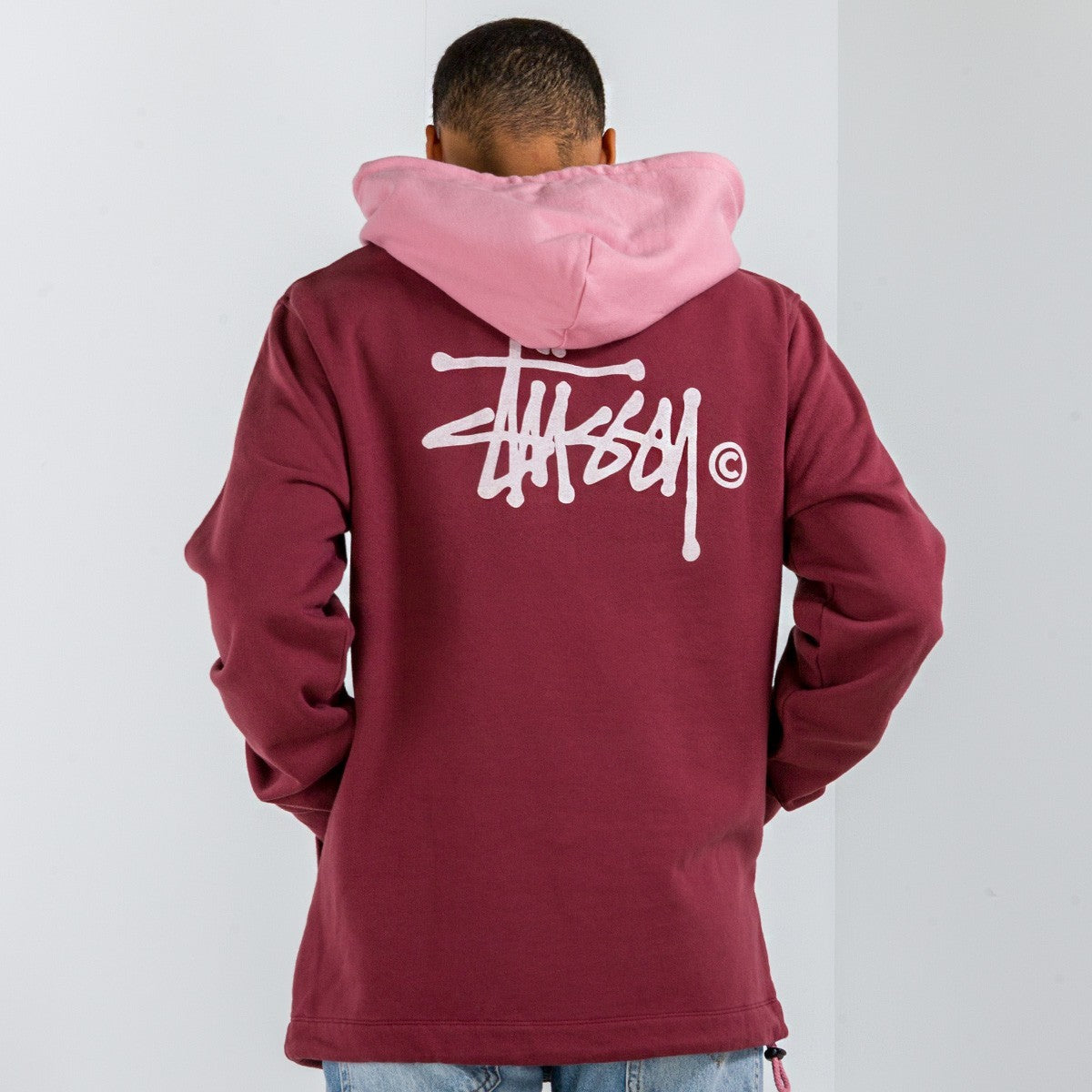 (現貨) STUSSY TWO TONE HOODIE