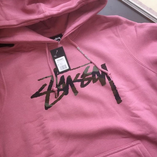 (現貨) STUSSY HOODIE IN PINK